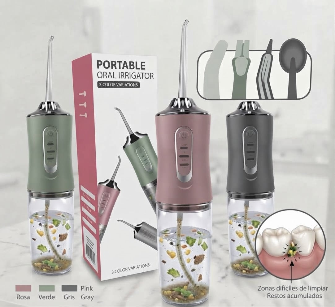 IRRIGADOR DENTAL (3 COLORES)