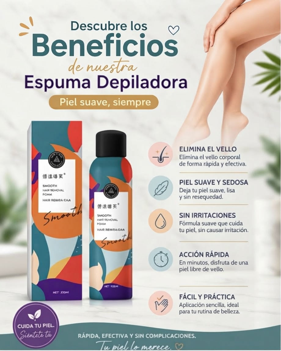 ESPUMA DEPILADORA DETVFO
