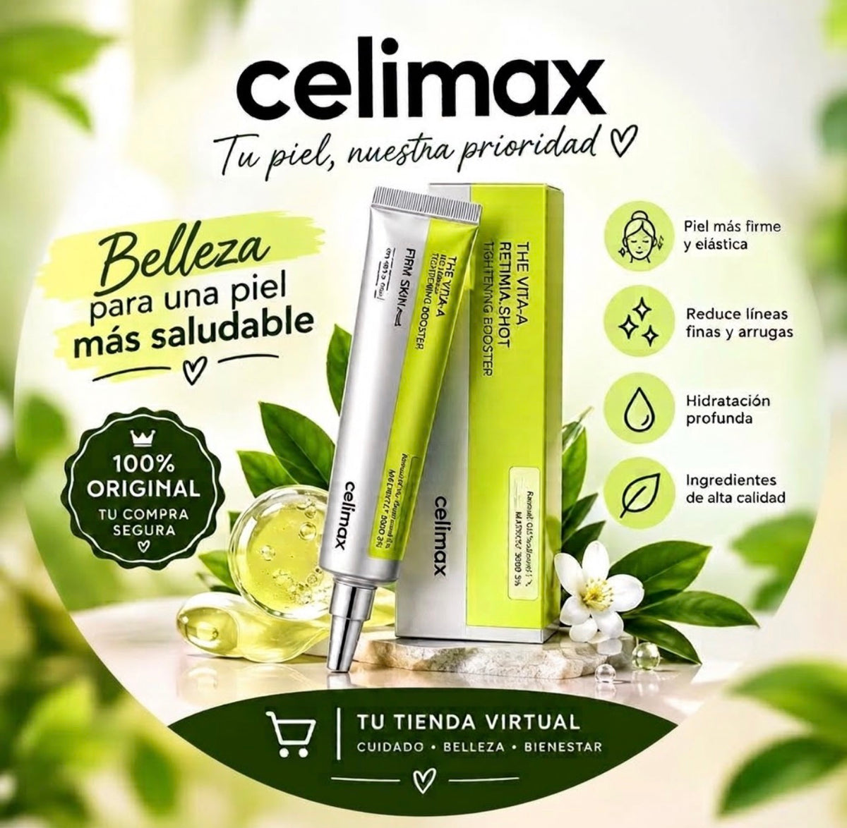 CREMA CELIMAX THE VITA A RETINAL SHOT TIGHTENING