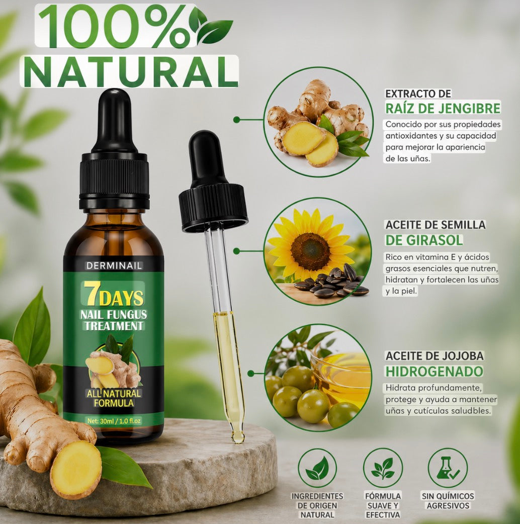 7 DAYS TRATAMIENTO PARA HONGOS UÑAS - PIES Y MANOS 30 ML